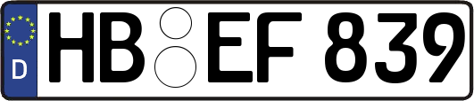 HB-EF839