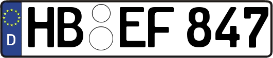 HB-EF847