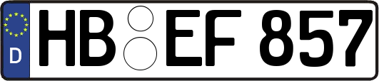 HB-EF857