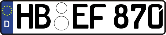 HB-EF870
