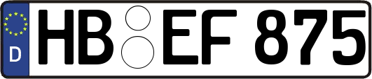 HB-EF875