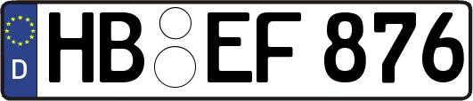 HB-EF876