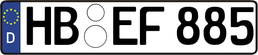 HB-EF885