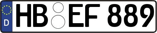 HB-EF889