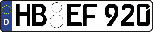 HB-EF920