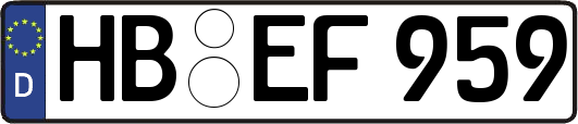 HB-EF959
