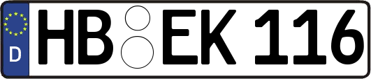 HB-EK116