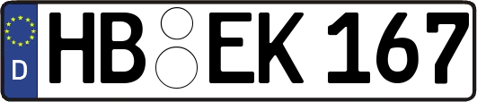 HB-EK167