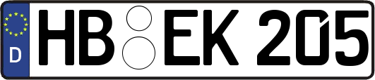 HB-EK205