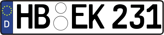 HB-EK231