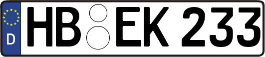HB-EK233
