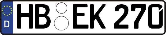 HB-EK270