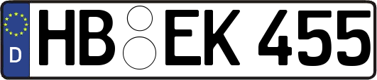 HB-EK455