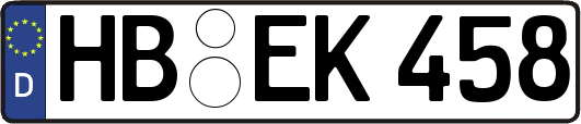 HB-EK458