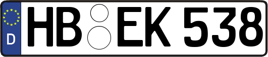 HB-EK538