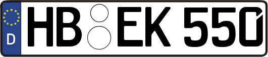 HB-EK550