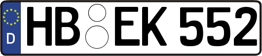 HB-EK552