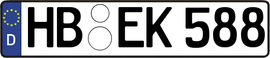 HB-EK588