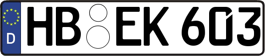 HB-EK603