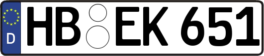 HB-EK651