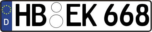 HB-EK668