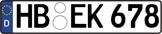 HB-EK678