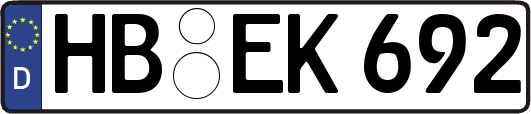 HB-EK692