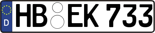 HB-EK733