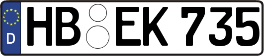 HB-EK735
