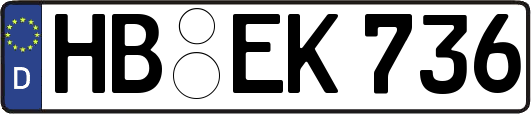 HB-EK736