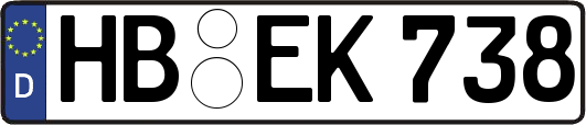 HB-EK738