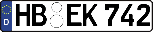 HB-EK742