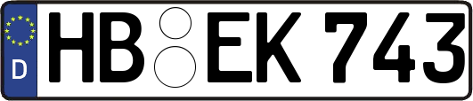 HB-EK743