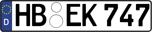 HB-EK747