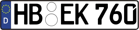 HB-EK760