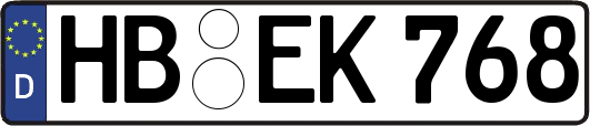 HB-EK768