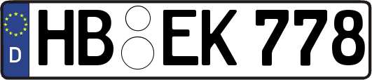HB-EK778