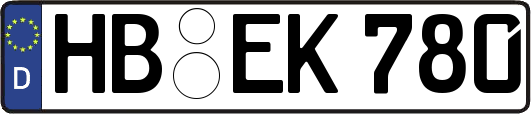 HB-EK780