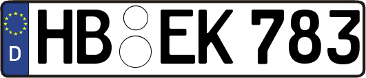 HB-EK783