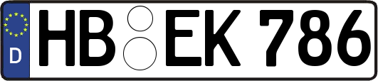 HB-EK786