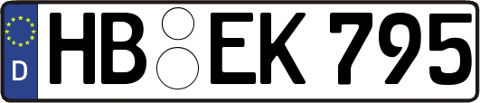 HB-EK795