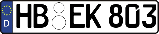 HB-EK803