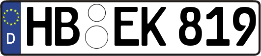 HB-EK819