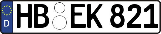 HB-EK821