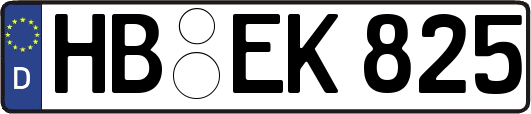 HB-EK825