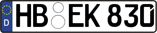 HB-EK830