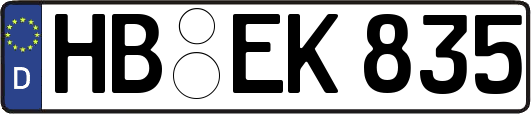 HB-EK835