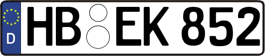HB-EK852