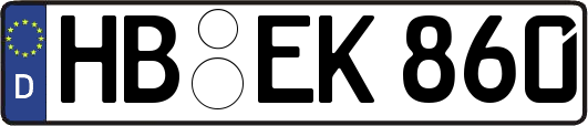 HB-EK860