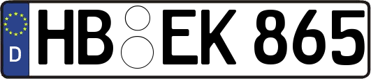 HB-EK865